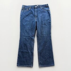Vintage Levi's 517 Jeans Men's 40x30 (Fits 38x30) Blue Boot Cut 90s Made In USA